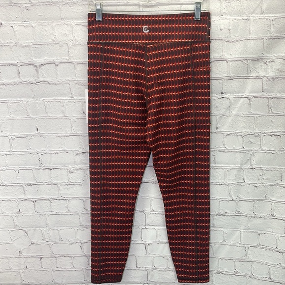 ⭐️NWT (128$) Johnny Was Calme endurance high waist leggings with pockets SZ L. - Picture 2 of 8